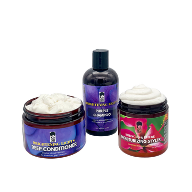 Brightening Lights Moisturizing and Defining Hair Kit